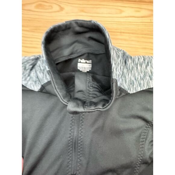 Hind Pullover Fleece Lined Jacket Women's Medium Quarter Zip Black - Picture 10 of 13